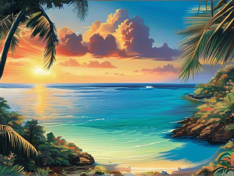 海岛短视频爆红法则：揭秘热带流量新战场