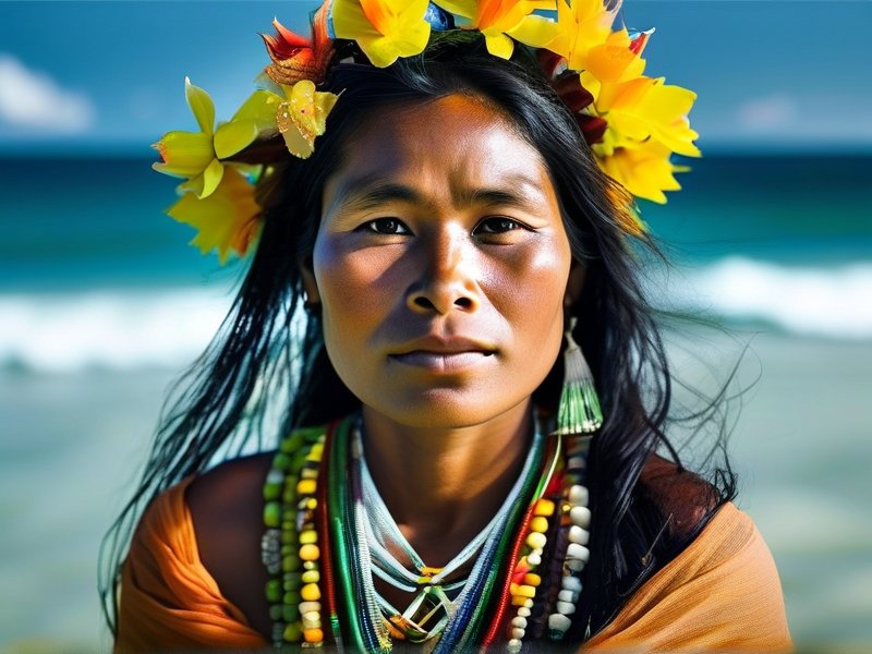 热带秘境中的原住民瑰宝：未被记录的文化印记